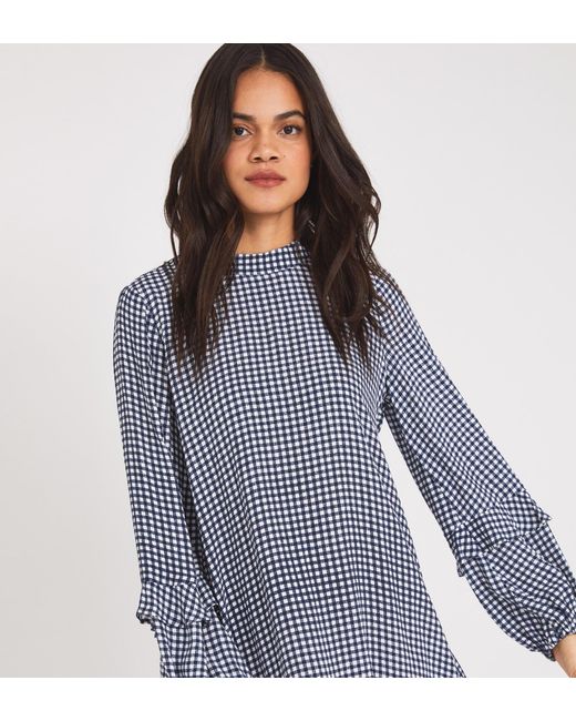 Finery London Blue Rose Knee Length Dress