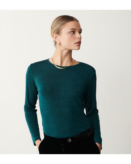 Women's Green Brigitte Jersey Top