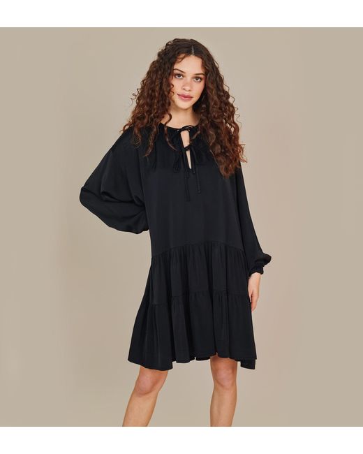 Finery London Blue Leighton Dress