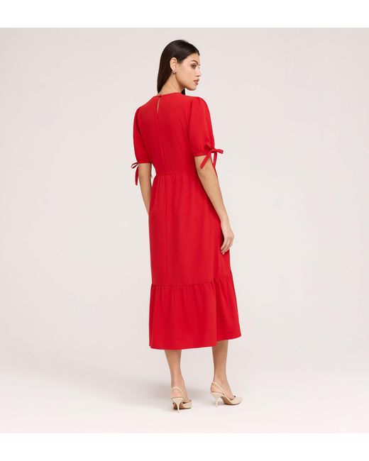Finery London Jessa Crepe Midi Tiered Dress