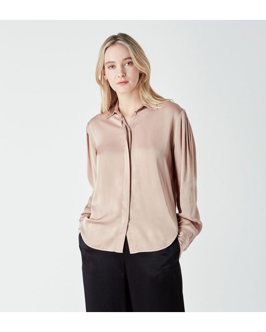 Finery London Natural Leon Shirt