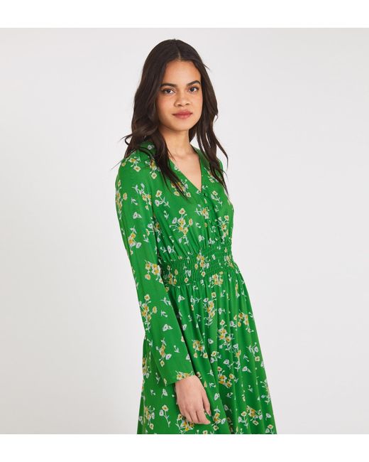 Women's Green Quinn Midi Dress