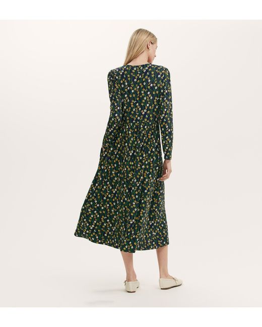 Finery London Green Madelyn Midi Dress
