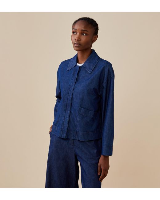 Finery London Blue Agnes Jacket