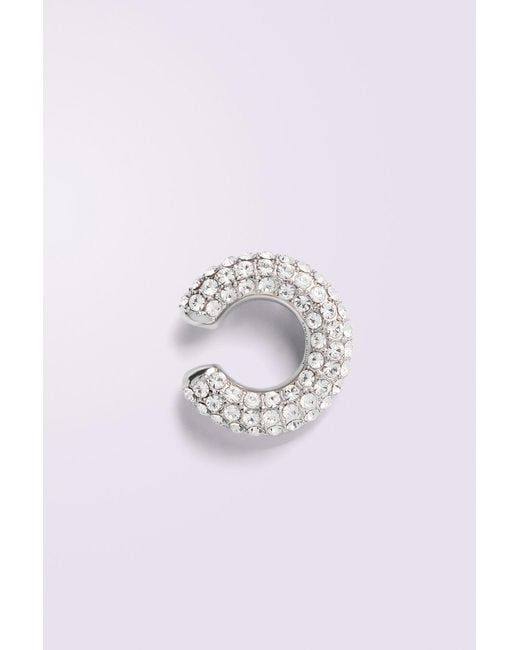 Fiorucci Pink Crystal Ear Cuff