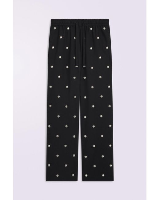 Fiorucci Black Stud Trousers