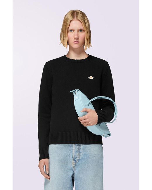 Fiorucci Black Angels Patch Merino Jumper