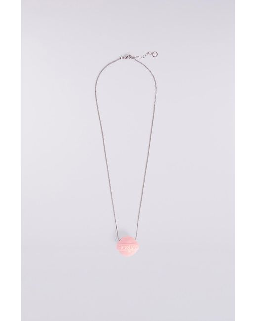Fiorucci Blue Lollipop Necklace