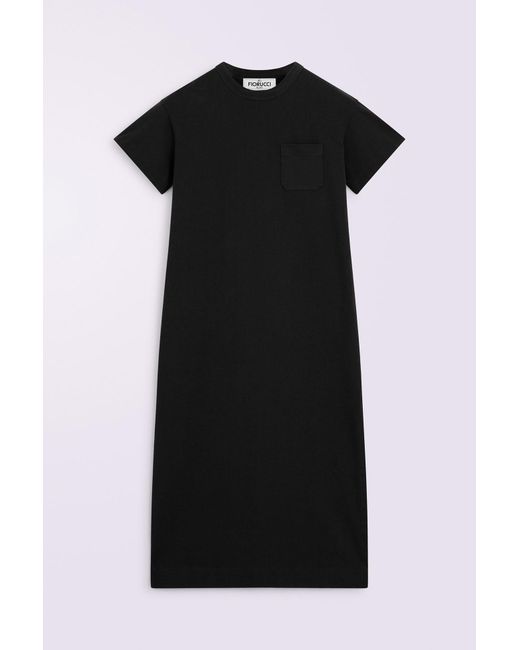 Fiorucci Black Cash And Carry Maxi T-Dress