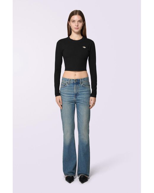 Fiorucci Blue Angels Patch Long Sleeve Top