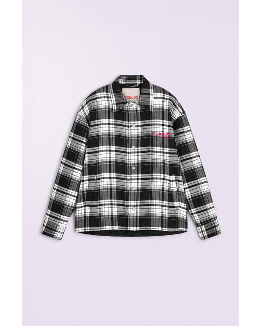 Fiorucci Multicolor Check Flannel Overshirt Multi
