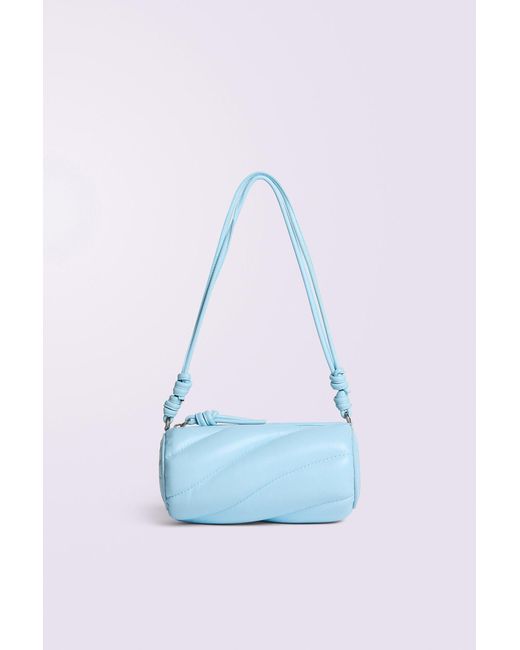 Fiorucci Blue Mella Leather Mini Bag