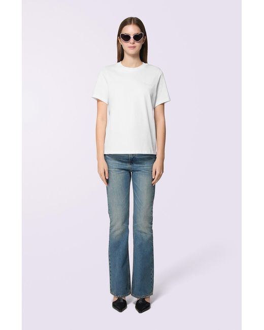 Fiorucci Blue Cursive Logo T-Shirt