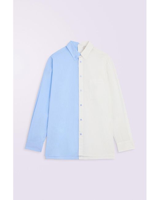 Fiorucci Blue Open Back Shirt