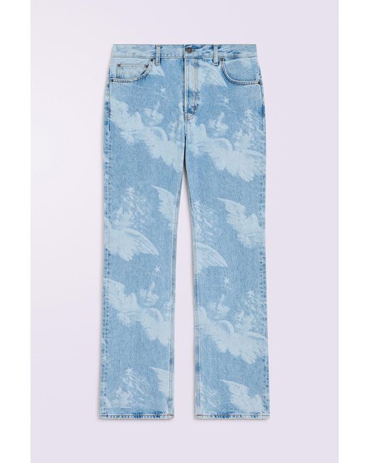 Fiorucci Blue Angels Straight Fit Jeans Mid for men
