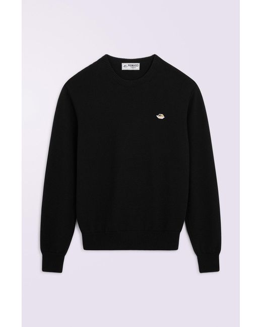 Fiorucci Black Angels Patch Knit Jumper for men