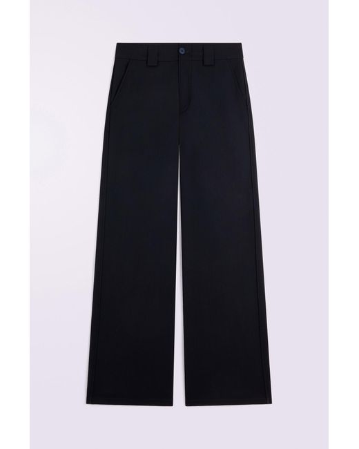 Fiorucci Blue Light Wool Trousers