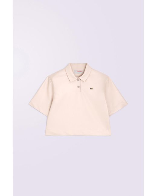 Fiorucci Blue Angels Patch Polo Shirt
