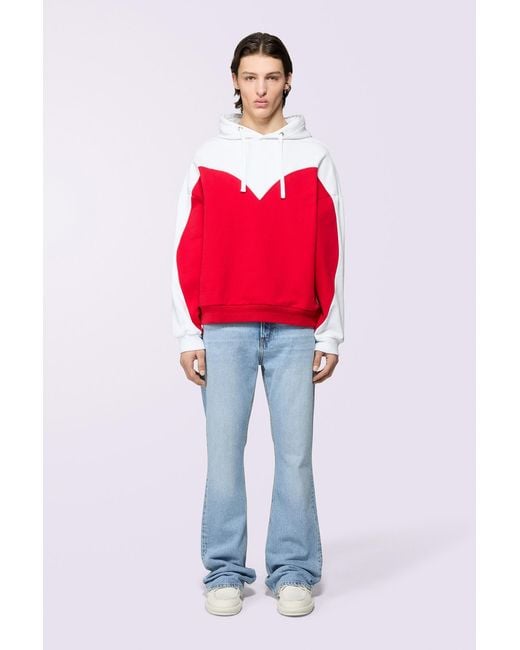Fiorucci Red Heart Flare Jeans Light for men