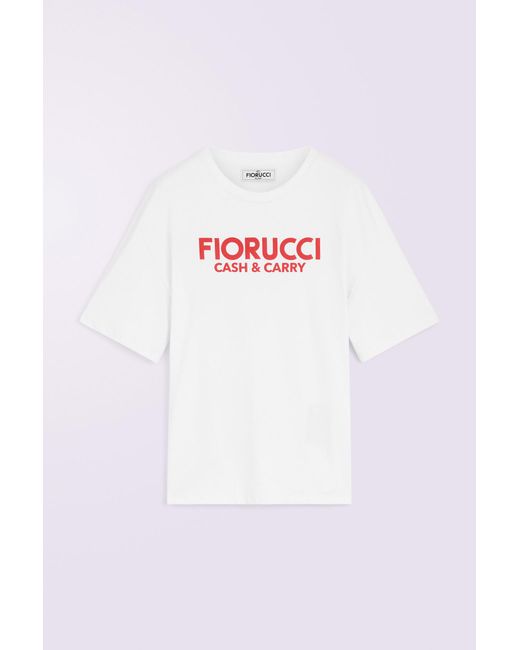 Fiorucci White Cash And Carry T-Shirt for men