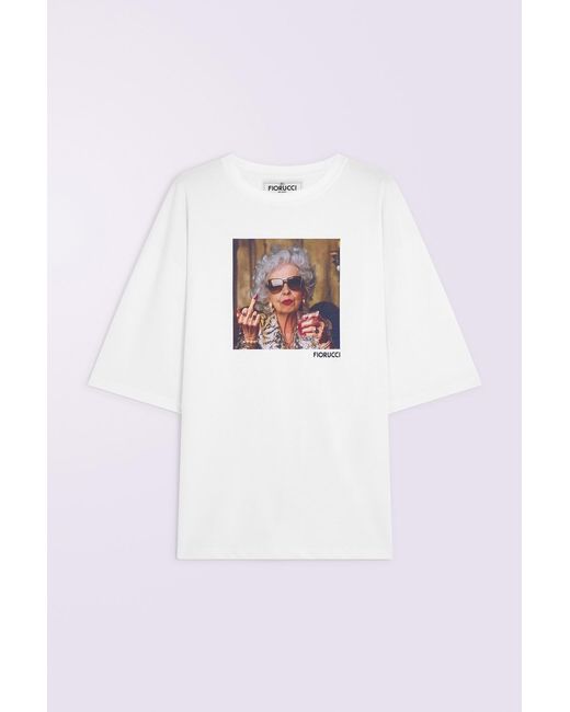 Fiorucci White Oldies But Goldies T-Shirt