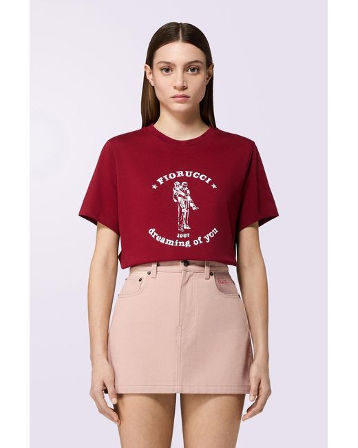 Fiorucci Red Dreaming Of You T-Shirt