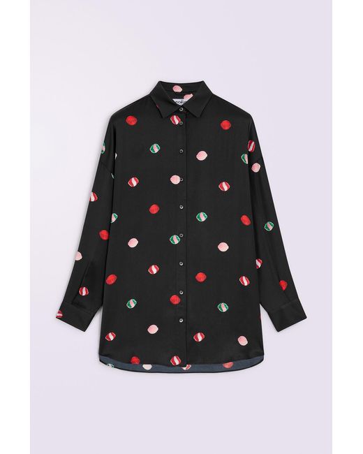 Fiorucci Blue Lollipop Print Overshirt