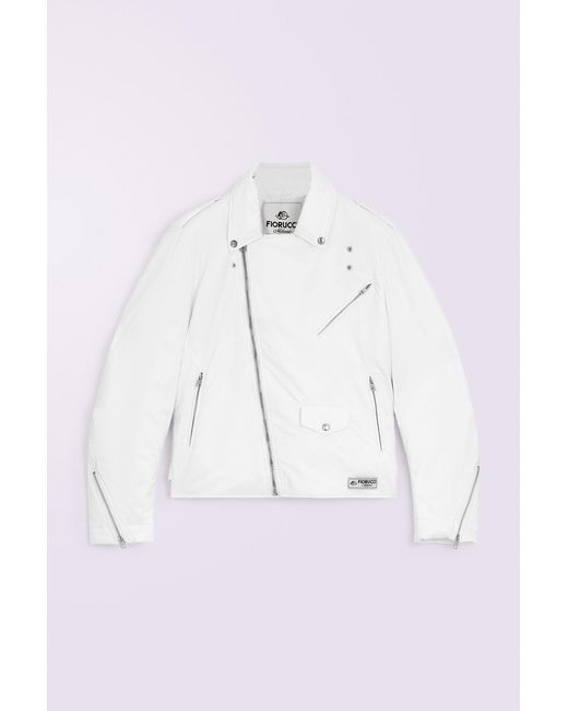 Fiorucci Multicolor Padded Biker Jacket
