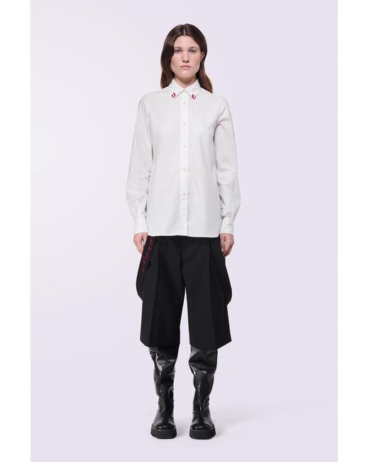 Fiorucci White Lollipop Button-Down Shirt