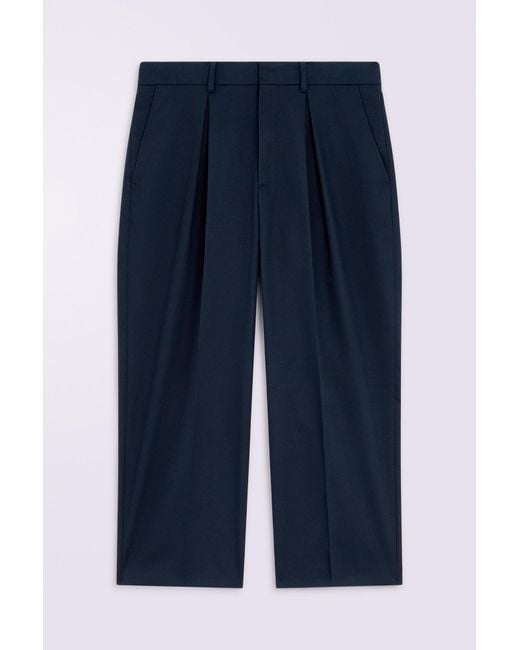 Fiorucci Blue Embroidered Chino Trousers for men