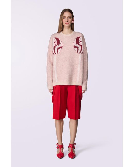 Fiorucci Embroidered Suspender Shorts