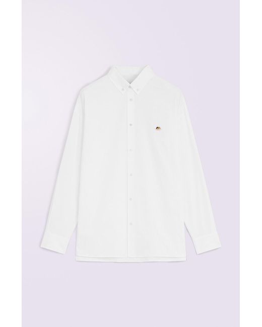 Fiorucci White Angels Patch Shirt for men