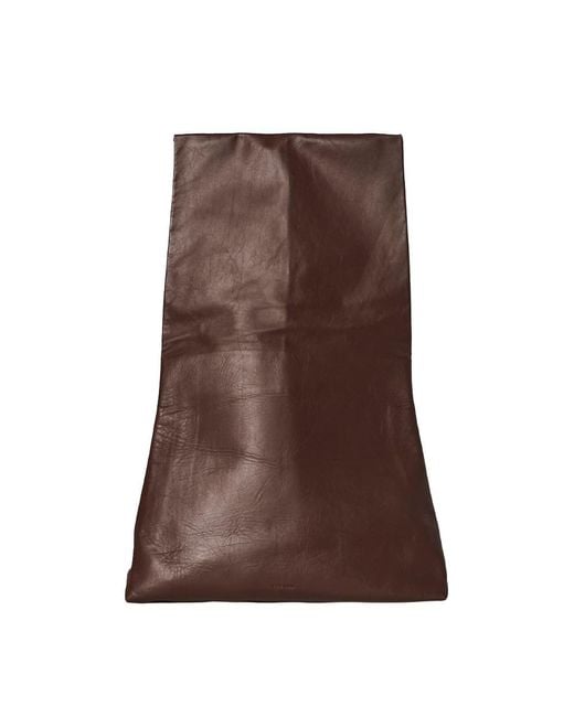The Row Brown Small Glove Bag
