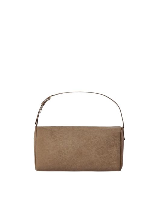 The Row Natural 90's Bag In Nubuck