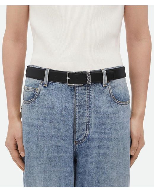 Bottega Veneta Black Belt for men