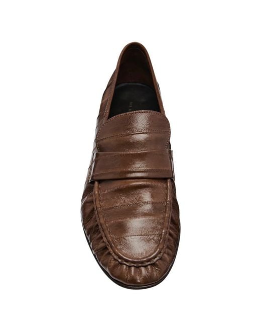 The Row Brown Soft Loafer for men