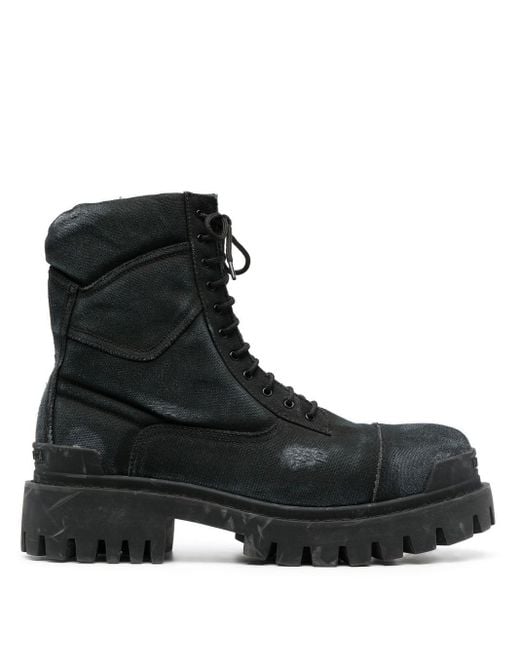 Balenciaga combat hotsell boots mens
