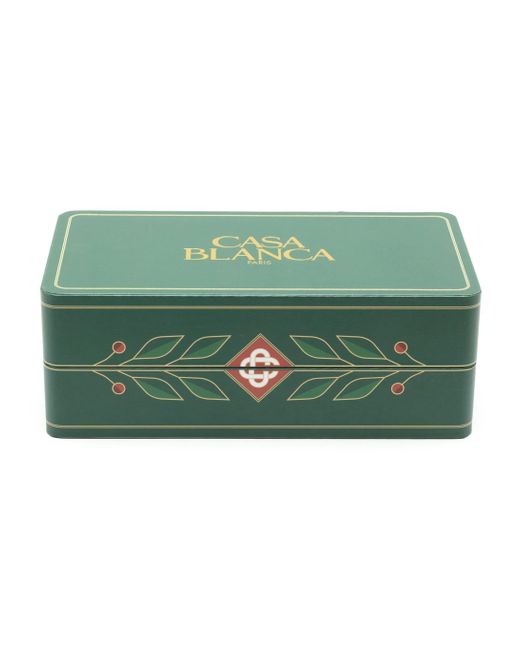 Casablanca Green The Memphis Square Sunglasses