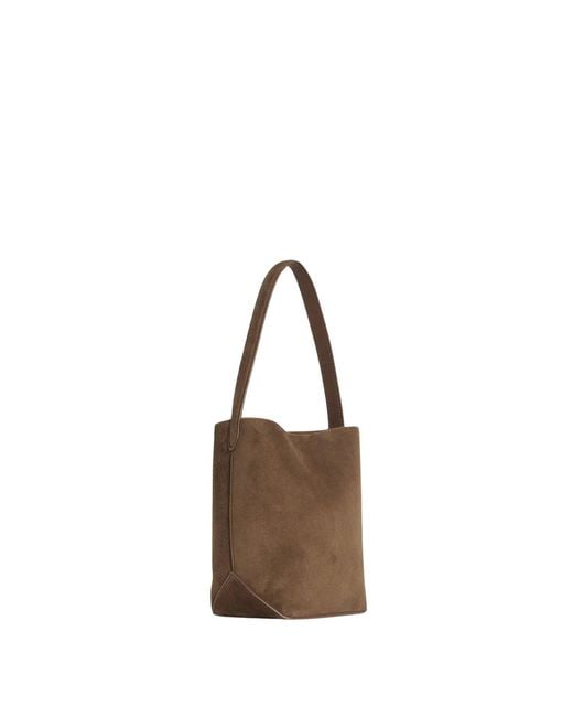 The Row Brown Small N/S Park Tote Bag