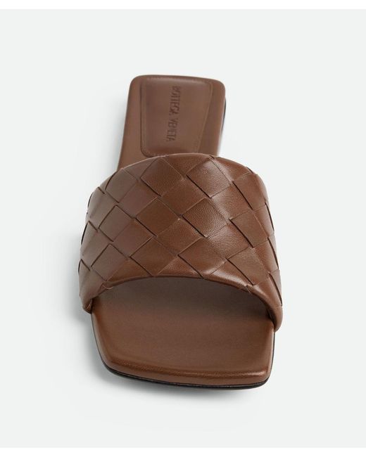 Bottega Veneta Brown Parco Flat Mule