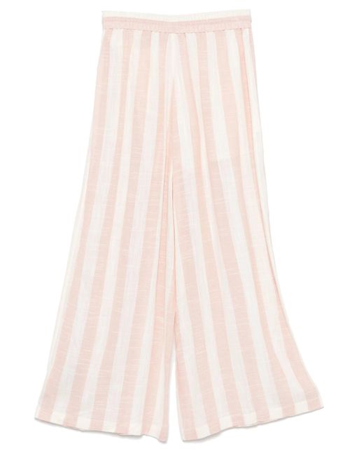 Zimmermann Pink Acacia Palazzo Pants
