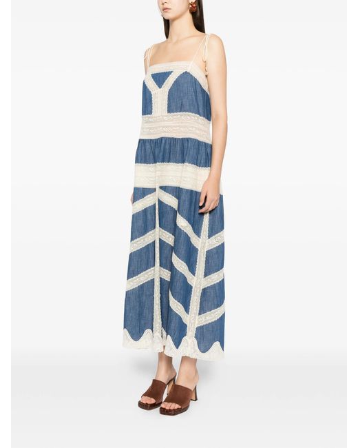 Zimmermann Women's Blue Awaken Dress
