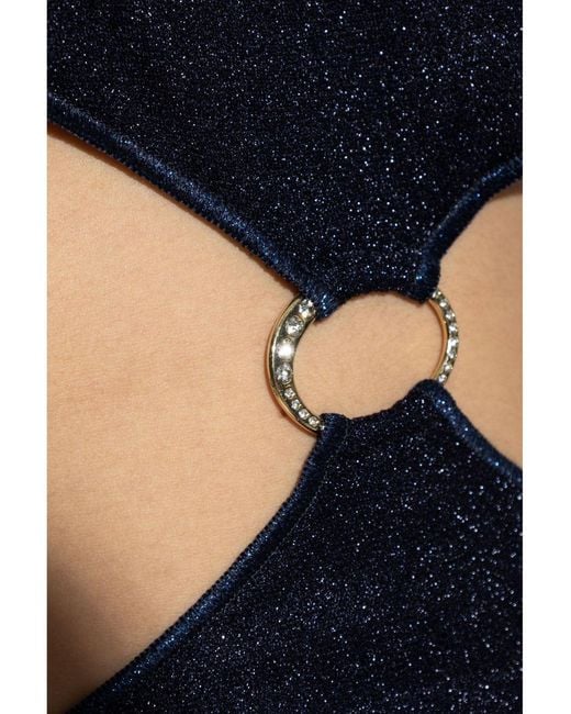 Oseree Blue Dress