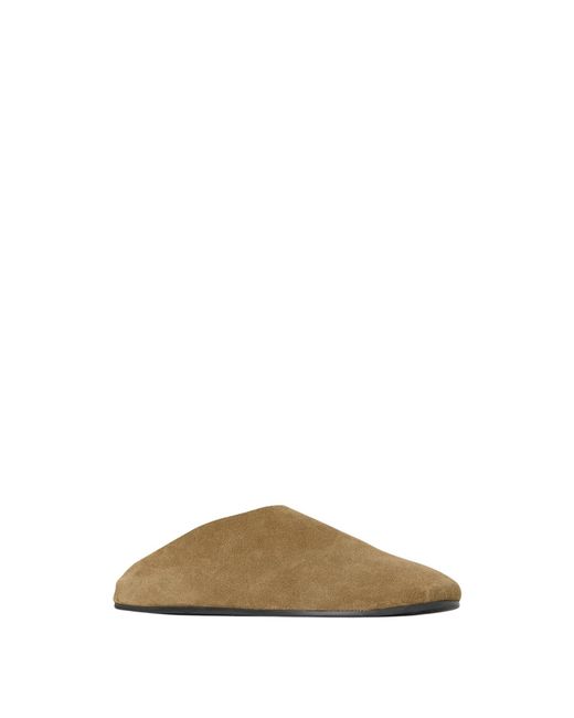 The Row Green Hudson Slide In Suede for men