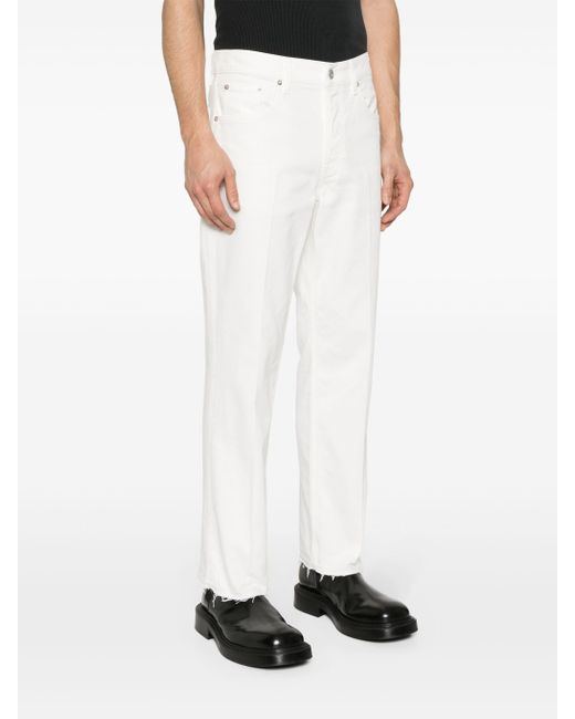 Lanvin White Straight-leg Jeans for men