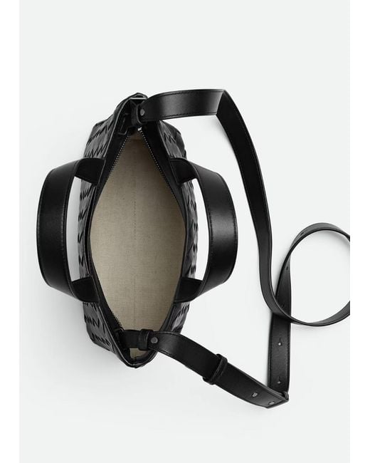 Bottega Veneta Black Avenue Intrecciato Tote Bag for men