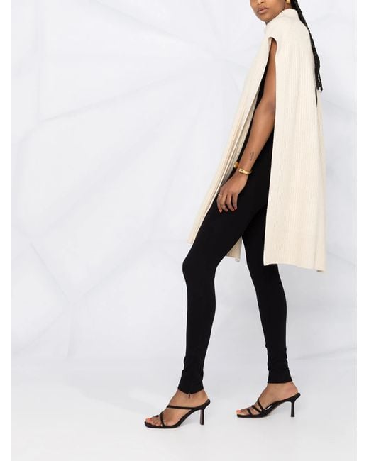 Totême Black Zip leggings