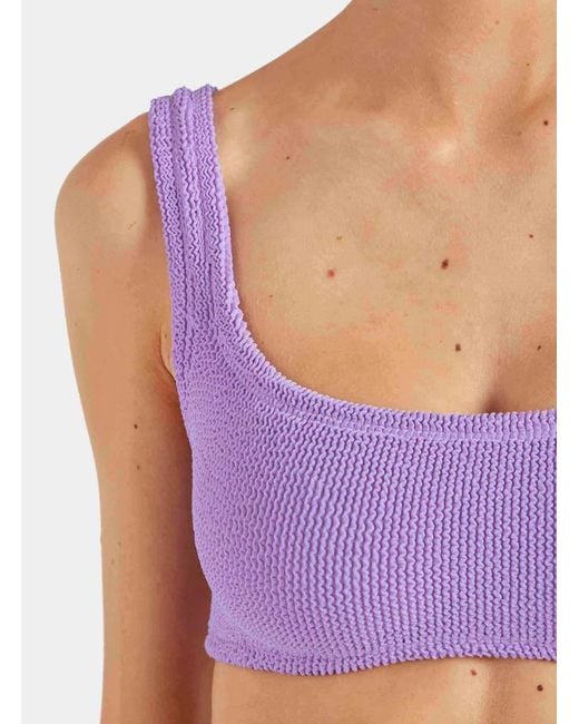 Hunza G Purple Xandra Bikini
