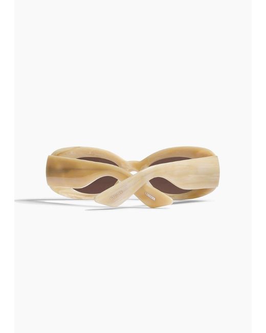 Khaite Natural Acetate Woman Sunglasses
