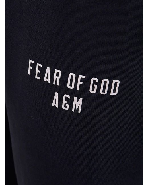 Fear Of God Blue Heavy Fleece Essential Sweatpant for men